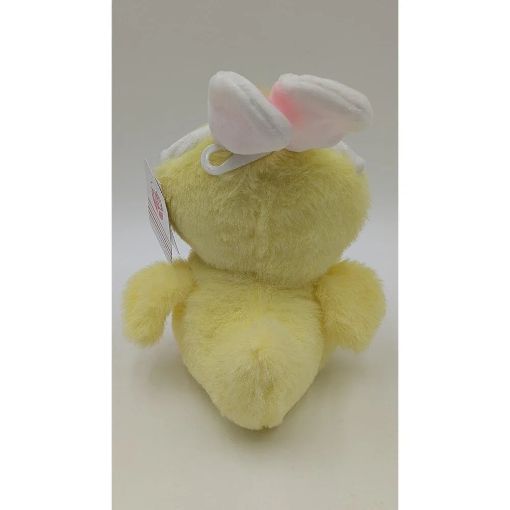 American Greetings Plush Chick Duck Yellow With Bunny Ears 10